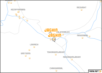 map of Jaghīn