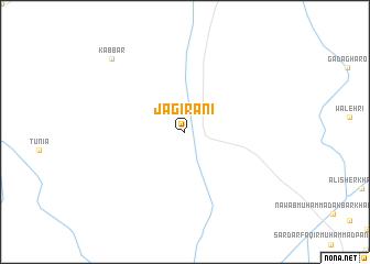 map of Jagirāni