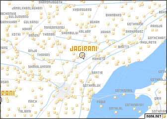 map of Jāgīrāni