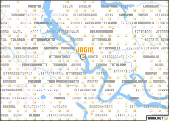 map of Jagir