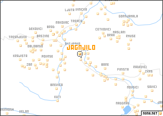 map of Jagnjilo