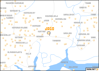 map of Jago