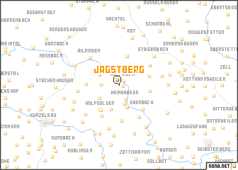 map of Jagstberg