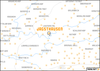 map of Jagsthausen