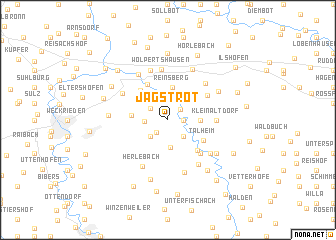 map of Jagstrot