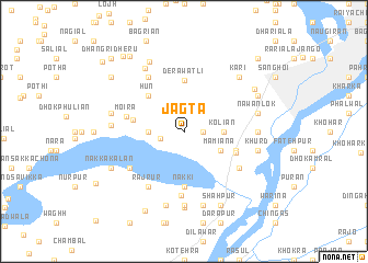 map of Jagta