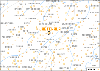map of Jagtewāla