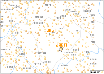 map of Jagti