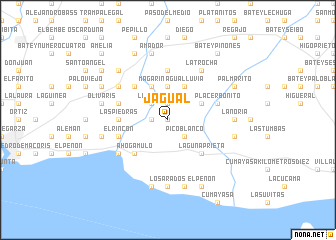 map of Jagual