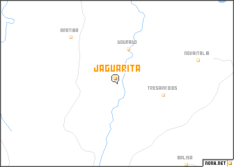 map of Jaguarita