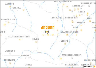 map of Jaguar