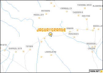 map of Jaguay Grande