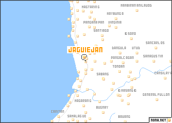 map of Jaguiejan