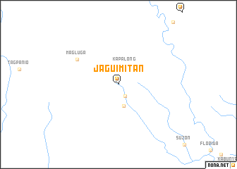 map of Jaguimitan