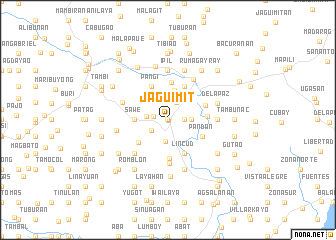 map of Jaguimit