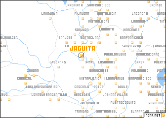 map of Jaguita