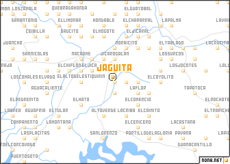 map of Jagüita