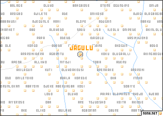 map of Jagulu