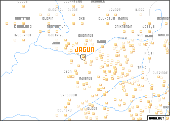 map of Jagun