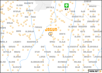 map of Jagun