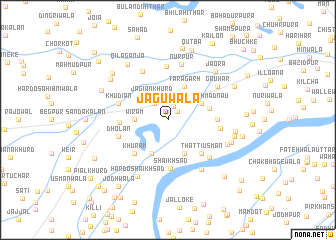 map of Jāguwāla