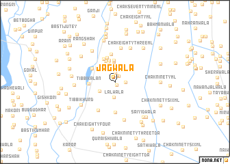 map of Jagwāla