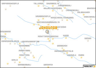 map of Jahād Nāb