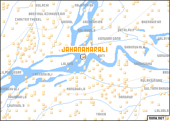 map of Jahāna Marāli