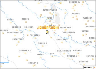 map of Jahānshāhī