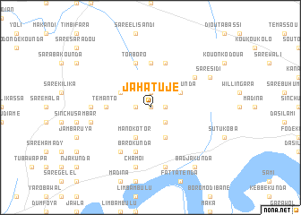 map of Jahatuje