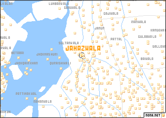 map of Jahāzwāla