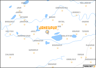 map of Jahedpur