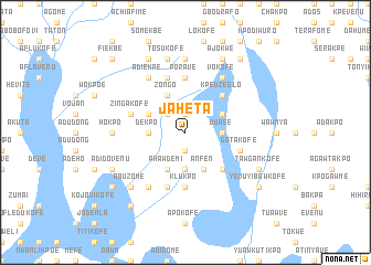map of Jaheta