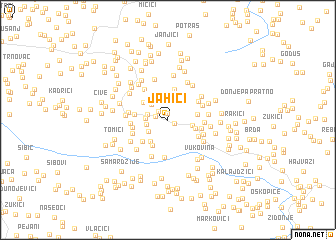 map of Jahići