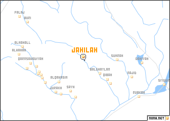 map of Jahīlah