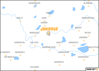 map of Jahirpur