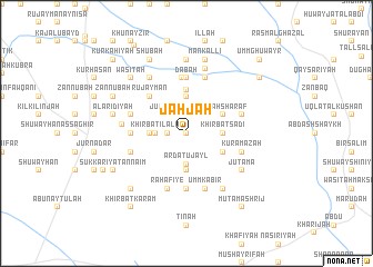 map of Jahjāh