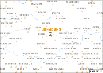 map of Jahjoûka