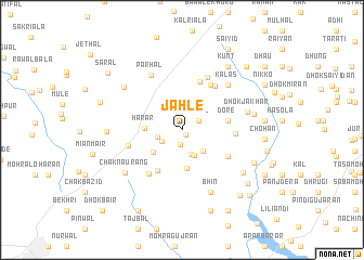 map of Jāhle