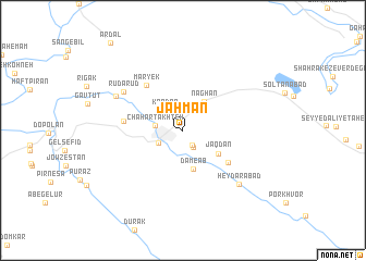 map of Jahmān