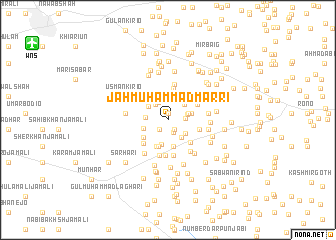 map of Jāh Muhammad Marri