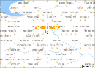 map of Jahnkendorf