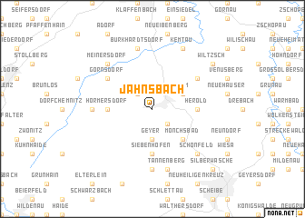 map of Jahnsbach