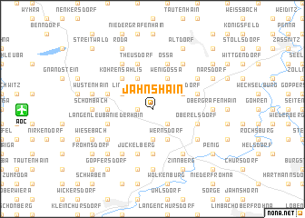 map of Jahnshain