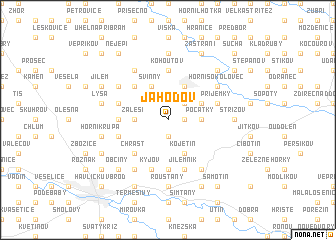 map of Jahodov