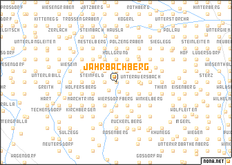 map of Jahrbachberg