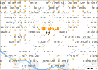 map of Jahrsfeld