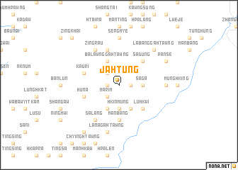 map of Jahtung