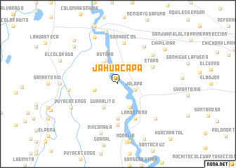 map of Jahuacapa