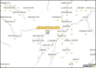 map of Jahuanhuire